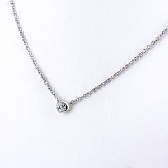 スタージュエリー メレダイヤ ネックレス Pt900 ダイヤモンド レディース ブランドジュエリー 【中古】brjwl