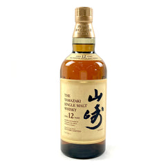 サントリー 山崎 12年 シングルモルト 旧 700ml 国産ウイスキー 酒 【古酒】liqbb【東京都内限定お届け】