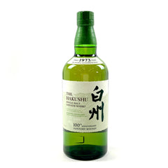 サントリー 白州蒸留所 100周年記念ボトル 700ml 国産ウイスキー 酒 【古酒】liqbb【東京都内限定お届け】