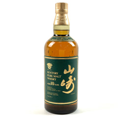 サントリー 山崎 10年 ピュアモルト グリーンラベル 750ml 国産ウイスキー 酒 【古酒】liqbb【東京都内限定お届け】