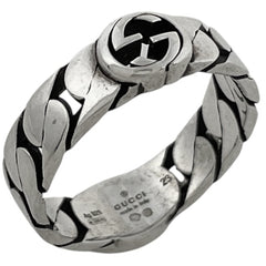 グッチ リング シルバー925 レディース ブランドアクセサリー 【中古】bracc