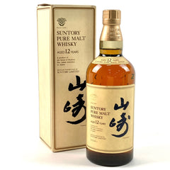サントリー 山崎 12年 ピュアモルト 華 750ml 国産ウイスキー 酒 【古酒】liqbb【東京都内限定お届け】