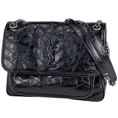 イヴ・サンローラン ショルダーバッグ レザー 633158 レディース ブランドバッグ・小物 【中古】brbag