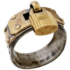 エルメス カデナ リング シルバー925 レディース ブランドアクセサリー 【中古】bracc