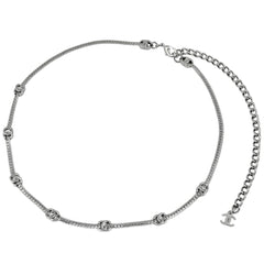 シャネル ネックレス シルバーメッキ レディース ブランドアクセサリー 【中古】bracc