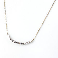 メレダイヤ ネックレス K18 ダイヤモンド レディース ノンブランドジュエリー 【中古】nbjwl