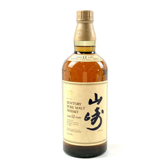 サントリー 山崎 12年 ピュアモルト 華 750ml 国産ウイスキー 酒 【古酒】liqbb【東京都内限定お届け】