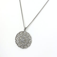 メレダイヤ ネックレス Pt900 Pt850 ダイヤモンド レディース ノンブランドジュエリー 【中古】nbjwl
