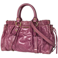 ミュウ ミュウ ハンドバッグ レザー RT0383 レディース ブランドバッグ・小物 【中古】brbag