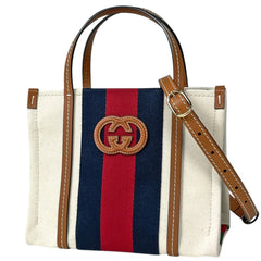 グッチ ハンドバッグ キャンバス 727735 レディース ブランドバッグ・小物 【中古】brbag