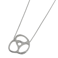 スワロフスキー ネックレス メタル クリスタル レディース ブランドアクセサリー 【中古】bracc
