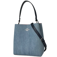 コーチ ハンドバッグ デニム 91136 レディース ブランドバッグ・小物 【中古】brbag