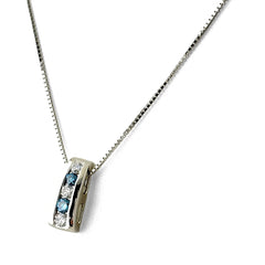 メレダイヤ ネックレス Pt900 Pt850 ダイヤモンド レディース ノンブランドジュエリー 【中古】nbjwl