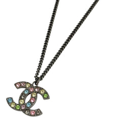 シャネル ネックレス メタル ラインストーン レディース ブランドアクセサリー 【中古】bracc