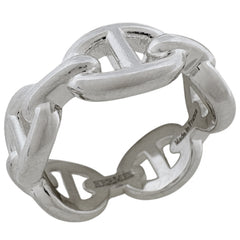 エルメス シェーヌダンクル アンシェネPM リング シルバー925 レディース ブランドアクセサリー 【中古】bracc
