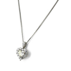 ダイヤモンド ネックレス Pt900 Pt850 ダイヤモンド レディース ノンブランドジュエリー 【中古】nbjwl
