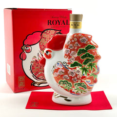 サントリー ローヤル 干支ボトル 酉 2017年 陶器 600ml 国産ウイスキー 酒 【古酒】liqbb【東京都内限定お届け】