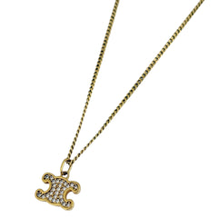 セリーヌ ネックレス GP ラインストーン レディース ブランドアクセサリー 【中古】bracc