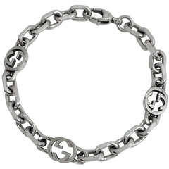 グッチ ブレスレット シルバー925 レディース ブランドアクセサリー 【中古】bracc