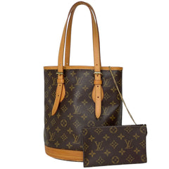 ルイ・ヴィトン プチ バケットPM トートバッグ モノグラム M42238 レディース ブランドバッグ・小物 【中古】brbag