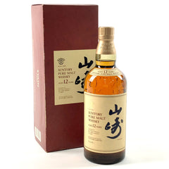 サントリー 山崎 12年 ピュアモルト 華 750ml 国産ウイスキー 酒 【古酒】liqbb【東京都内限定お届け】