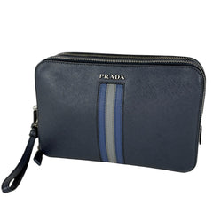 プラダ セカンドバッグ レザー メンズ ブランドバッグ・小物 【中古】brbag