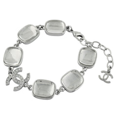 シャネル ブレスレット メタル ラインストーン レディース ブランドアクセサリー 【中古】bracc