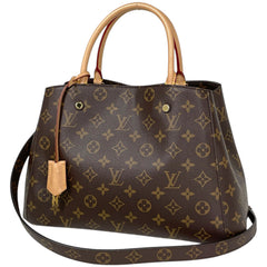 ルイ・ヴィトン モンテーニュMM ハンドバッグ モノグラム M41056 レディース ブランドバッグ・小物 【中古】brbag