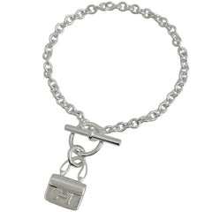 エルメス アミュレット コンスタンス ブレスレット シルバー925 レディース ブランドアクセサリー 【中古】bracc