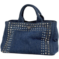 プラダ トートバッグ デニム レディース ブランドバッグ・小物 【中古】brbag