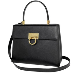 サルヴァトーレフェラガモ ハンドバッグ レザー 0290 レディース ブランドバッグ・小物 【中古】brbag
