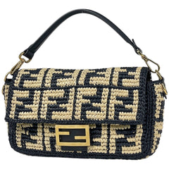 フェンディ ショルダーバッグ ラフィア 8BR600 レディース ブランドバッグ・小物 【中古】brbag
