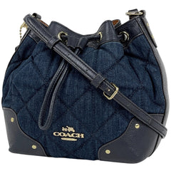 コーチ ショルダーバッグ デニム F37489 レディース ブランドバッグ・小物 【中古】brbag