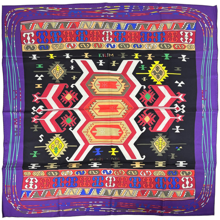 エルメス カレ90 KILIM スカーフ シルク レディース ブランドバッグ・小物 【中古】brbag