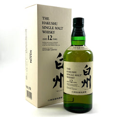 サントリー 白州 12年 旧 シングルモルト 白州蒸溜所謹製 700ml 国産ウイスキー 酒 【古酒】liqbb【東京都内限定お届け】