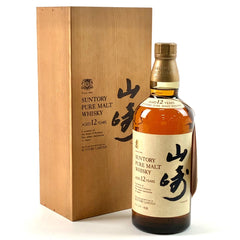 サントリー 山崎 12年 ピュアモルト 特級 760ml 国産ウイスキー 酒 【古酒】liqbb【東京都内限定お届け】