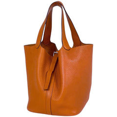 エルメス ピコタンMM ハンドバッグ トリヨンクレマンス □I レディース ブランドバッグ・小物 【中古】brbag
