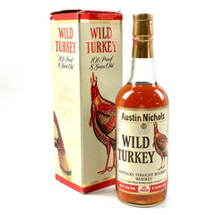 ワイルドターキー 8年 旧旧ラベル 750ml アメリカンウイスキー 酒 【古酒】liqbb