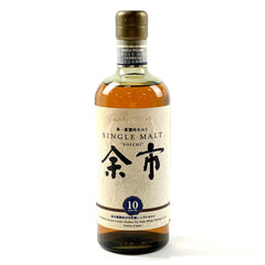 ニッカ 余市 10年 シングルモルト 単一蒸溜所モルト 旧 700ml 国産ウイスキー 酒 【古酒】liqbb【東京都内限定お届け】