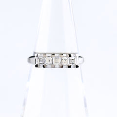 メレダイヤ リング 12号 Pt900 ダイヤモンド レディース ノンブランドジュエリー 【中古】nbjwl