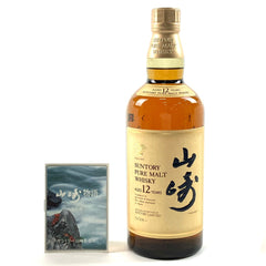 サントリー 山崎 12年 ピュアモルト 華 750ml 国産ウイスキー 酒 【古酒】liqbb【東京都内限定お届け】