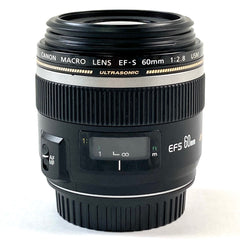 キヤノン EF-S 60mm F2.8 MACRO USM 一眼カメラ用レンズ（オートフォーカス） カメラ 【中古】cambb