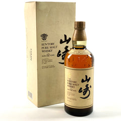 サントリー 山崎 12年 ピュアモルト 華 750ml 国産ウイスキー 酒 【古酒】liqbb【東京都内限定お届け】