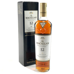 マッカラン 12年 シェリーオークカスク 700ml スコッチウイスキー シングルモルト 酒 【古酒】liqbb