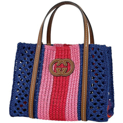 グッチ ハンドバッグ ラフィア 746008 レディース ブランドバッグ・小物 【中古】brbag
