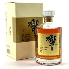 サントリー 響 17年 旧 ゴールドラベル 750ml 国産ウイスキー 酒 【古酒】liqbb【東京都内限定お届け】