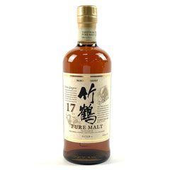 ニッカ 竹鶴 17年 ピュアモルト 700ml 国産ウイスキー 酒 【古酒】liqbb【東京都内限定お届け】
