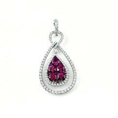1.47ct ルビー チャーム ペンダントトップ 750 レディース ノンブランドジュエリー 【中古】nbjwl