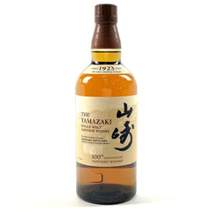 サントリー 山崎 100周年記念 シングルモルト ジャパニーズ 700ml 国産ウイスキー 酒 【古酒】liqbb【東京都内限定お届け】