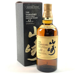 サントリー 山崎 12年 シングルモルト ジャパニーズ 700ml 国産ウイスキー 酒 【古酒】liqbb【東京都内限定お届け】